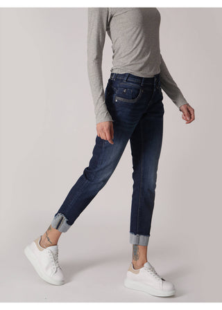 MOD JEANS Rita Five Pocket - Midnight Indigo Blue - AU22-2072.3756