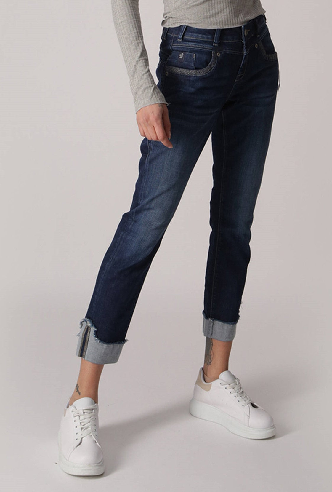 MOD JEANS Rita Five Pocket - Midnight Indigo Blue - AU22-2072.3756 von MOD Jeans