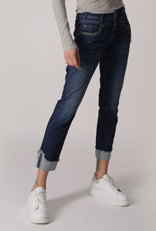MOD JEANS Rita Five Pocket - Midnight Indigo Blue - AU22-2072.3756