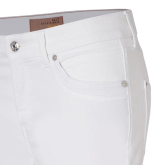 MAC MEL Slim Five Pocket - Crystal Dawn White - 2620-90-0389L-D010