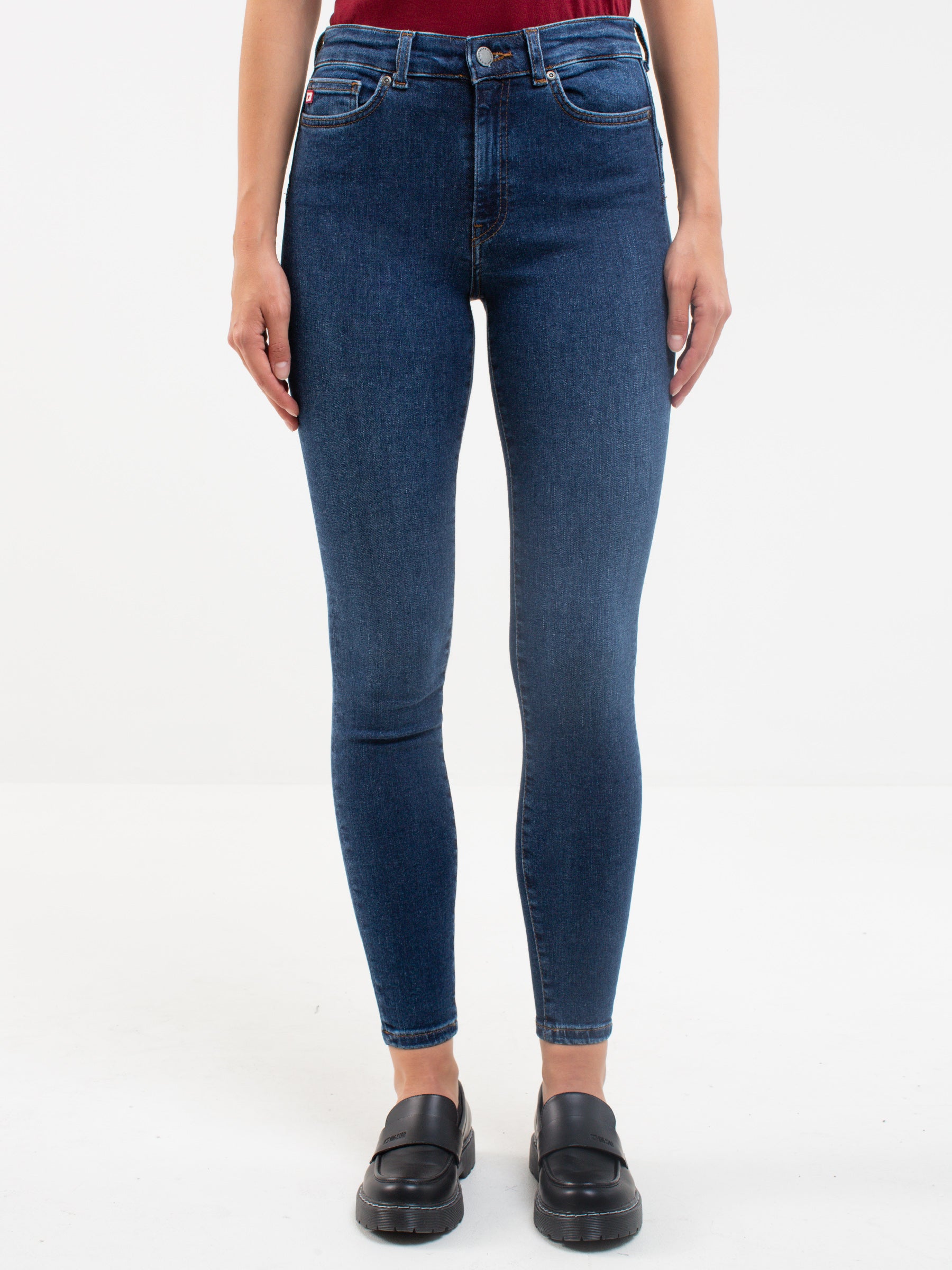 BIG STAR MELINDA Skinny Jeans - Deep Indigo Stone - 115620517.517