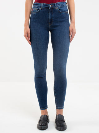 BIG STAR MELINDA Skinny Jeans - Deep Indigo Stone - 115620517.517
