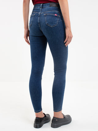 BIG STAR MELINDA Skinny Jeans - Deep Indigo Stone - 115620517.517