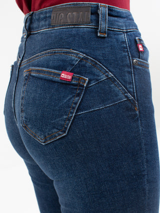 BIG STAR MELINDA Skinny Jeans - Deep Indigo Stone - 115620517.517