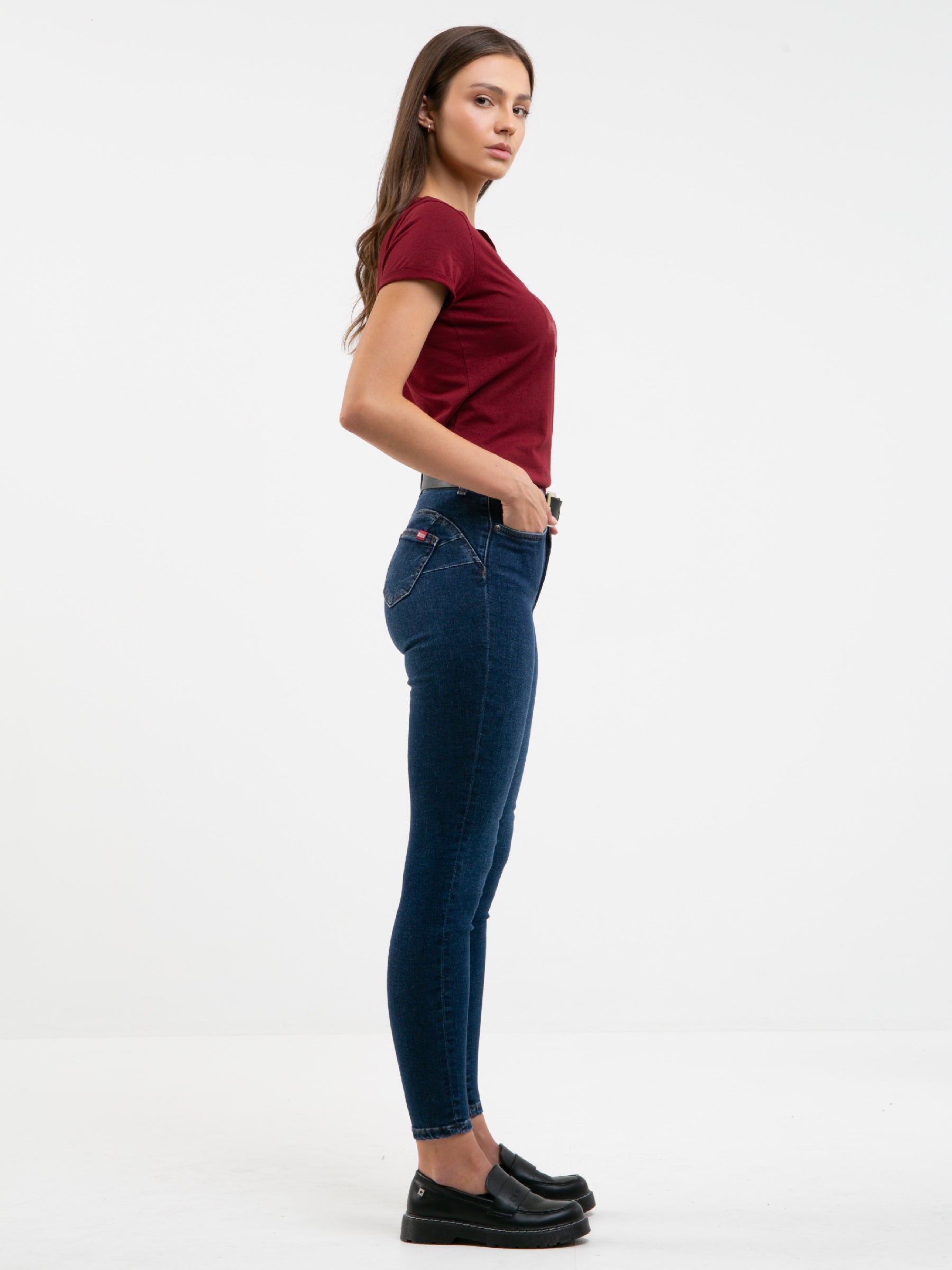 BIG STAR MELINDA Skinny Jeans - Deep Indigo Stone - 115620517.517 von BIG STAR