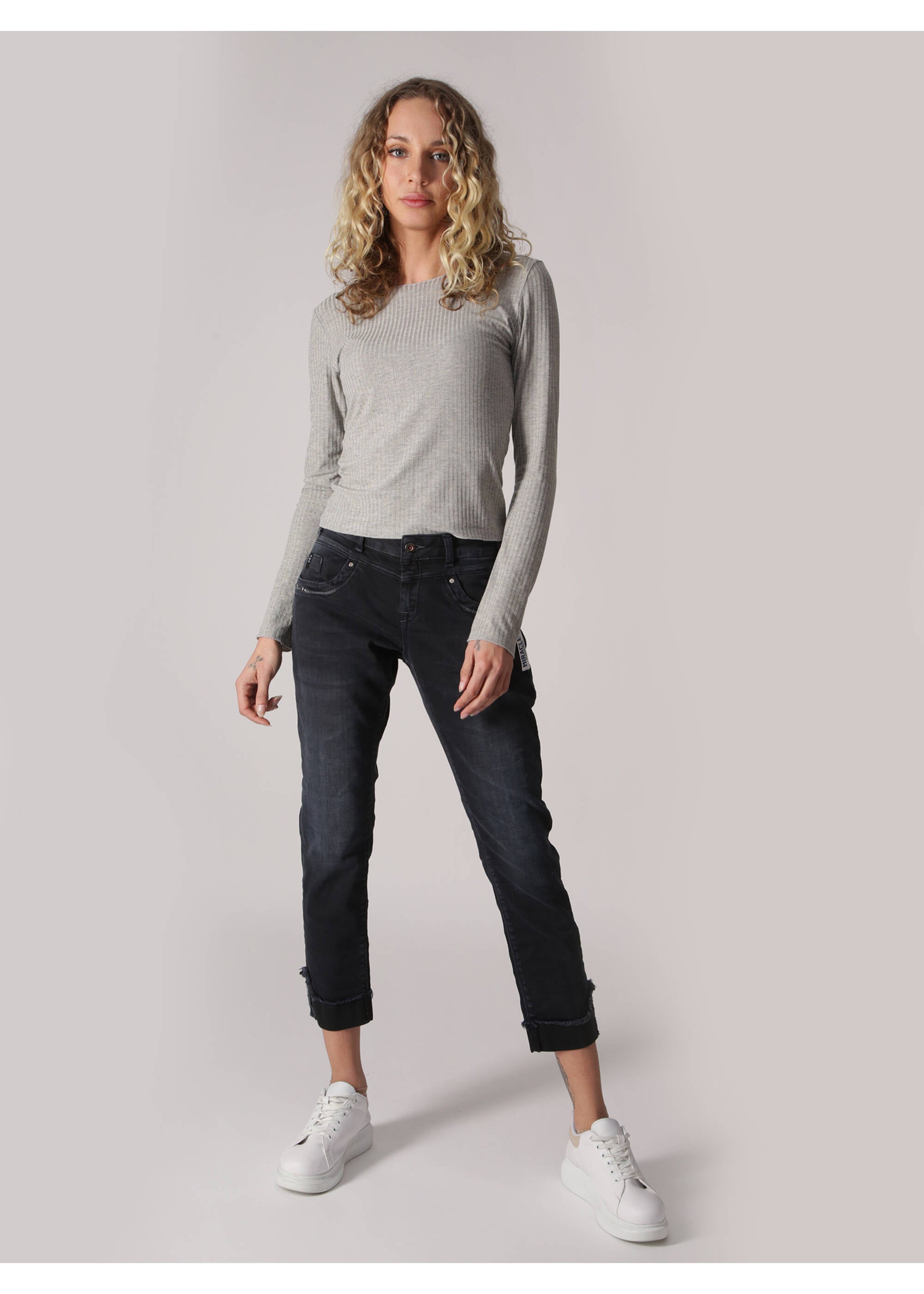 MOD JEANS RITA Jeans - Midnight Ripple Blue - AU22-2072.3754 von MOD Jeans