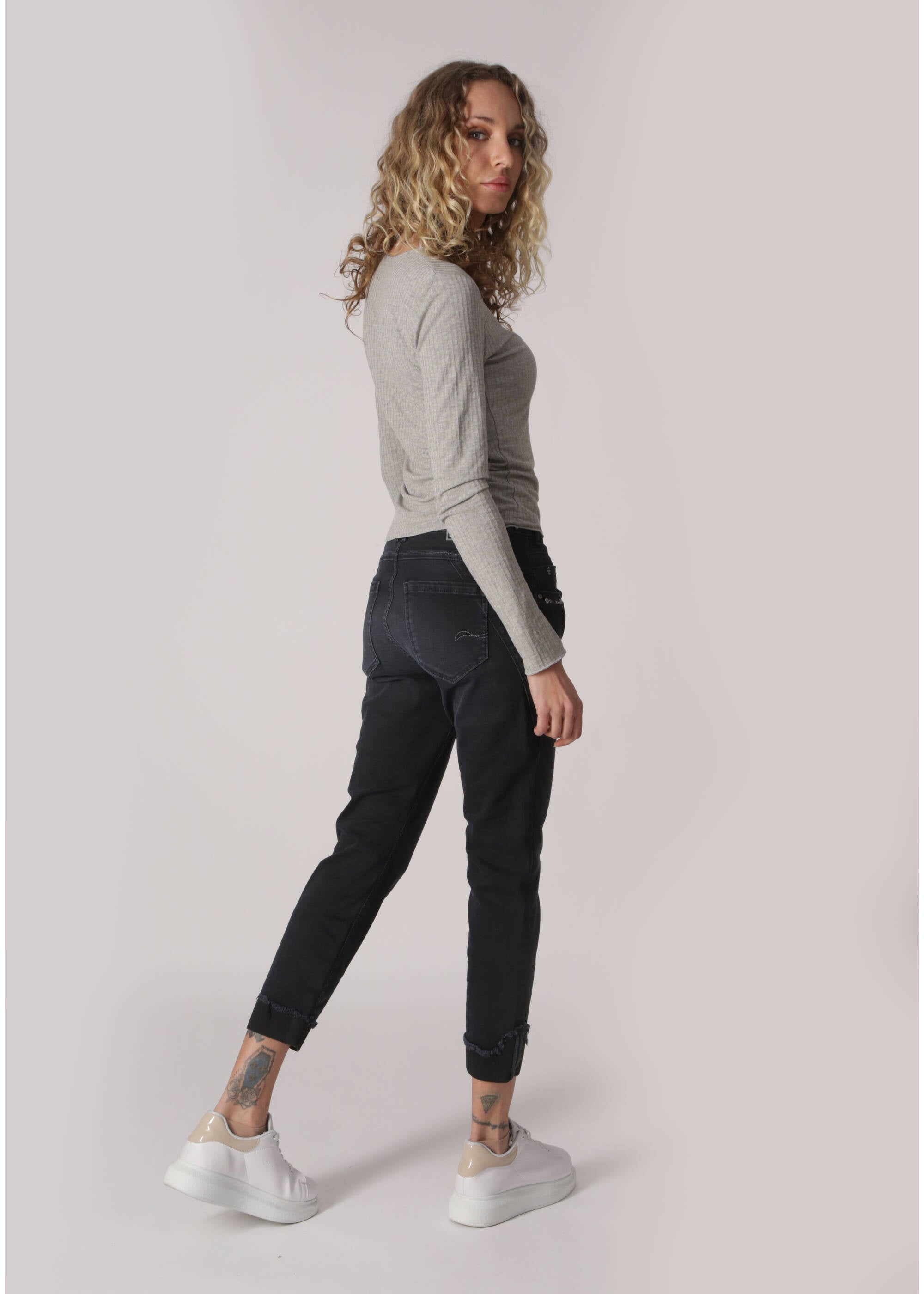 MOD JEANS RITA Jeans - Midnight Ripple Blue - AU22-2072.3754 von MOD Jeans