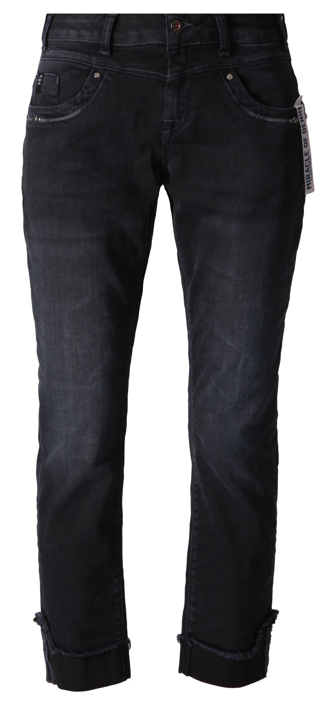 MOD JEANS RITA Jeans - Midnight Ripple Blue - AU22-2072.3754