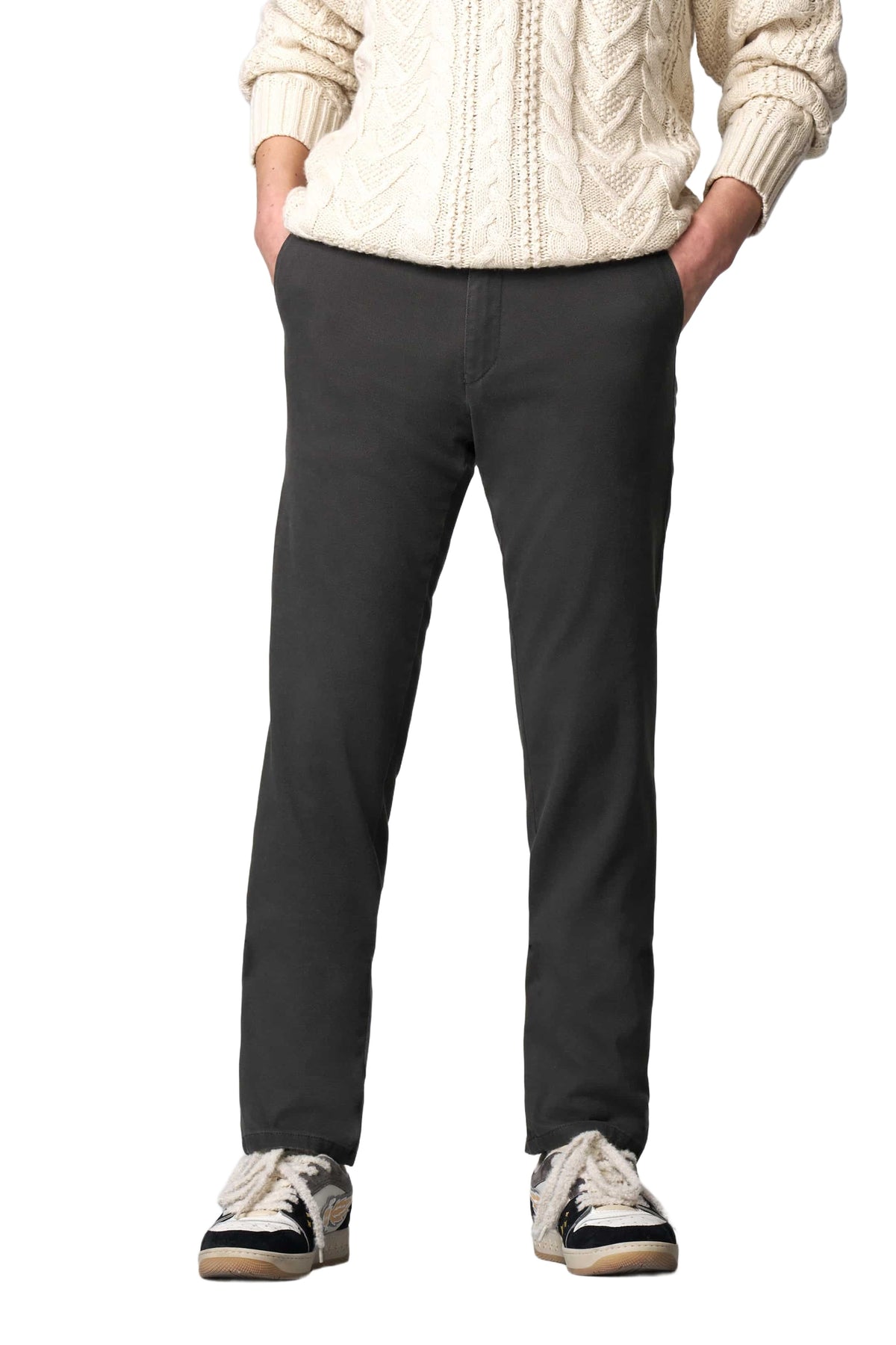 MEYER HOSEN Oslo Chino - Dark Charcoal - Oslo 2-5618.08