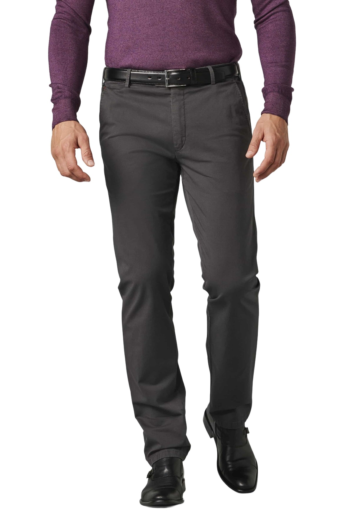 MEYER HOSEN Roma Chino - Iron Charcoal - 9-316-08
