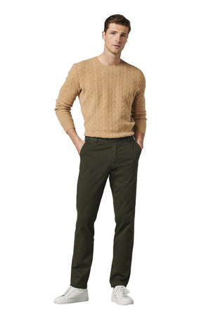 MEYER HOSEN Roma Chino - Deep Forest Olive - MERoma9-316-29