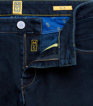 MEYER HOSEN M5 SLIM Jeans - Deep Atlantic Blue - 361-9-6206.19