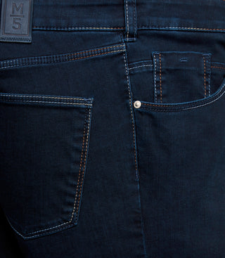 MEYER HOSEN M5 SLIM Jeans - Deep Atlantic Blue - 361-9-6206.19