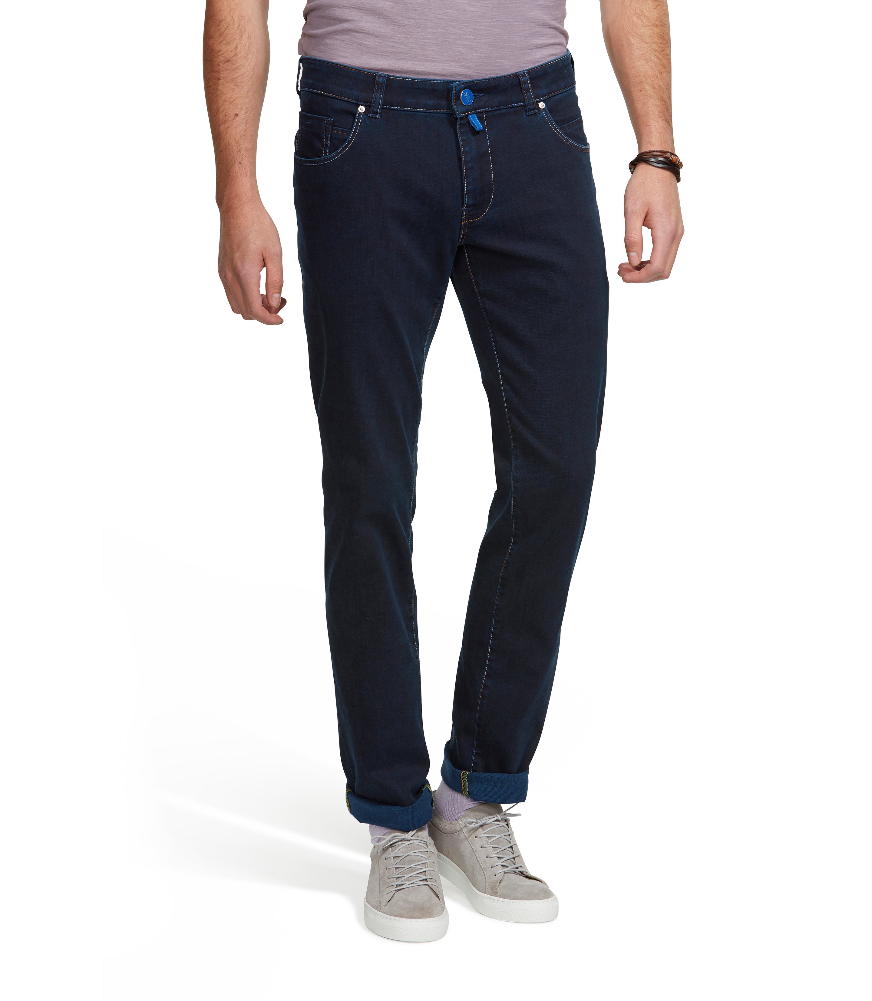 MEYER HOSEN M5 SLIM Jeans - Deep Atlantic Blue - 361-9-6206.19