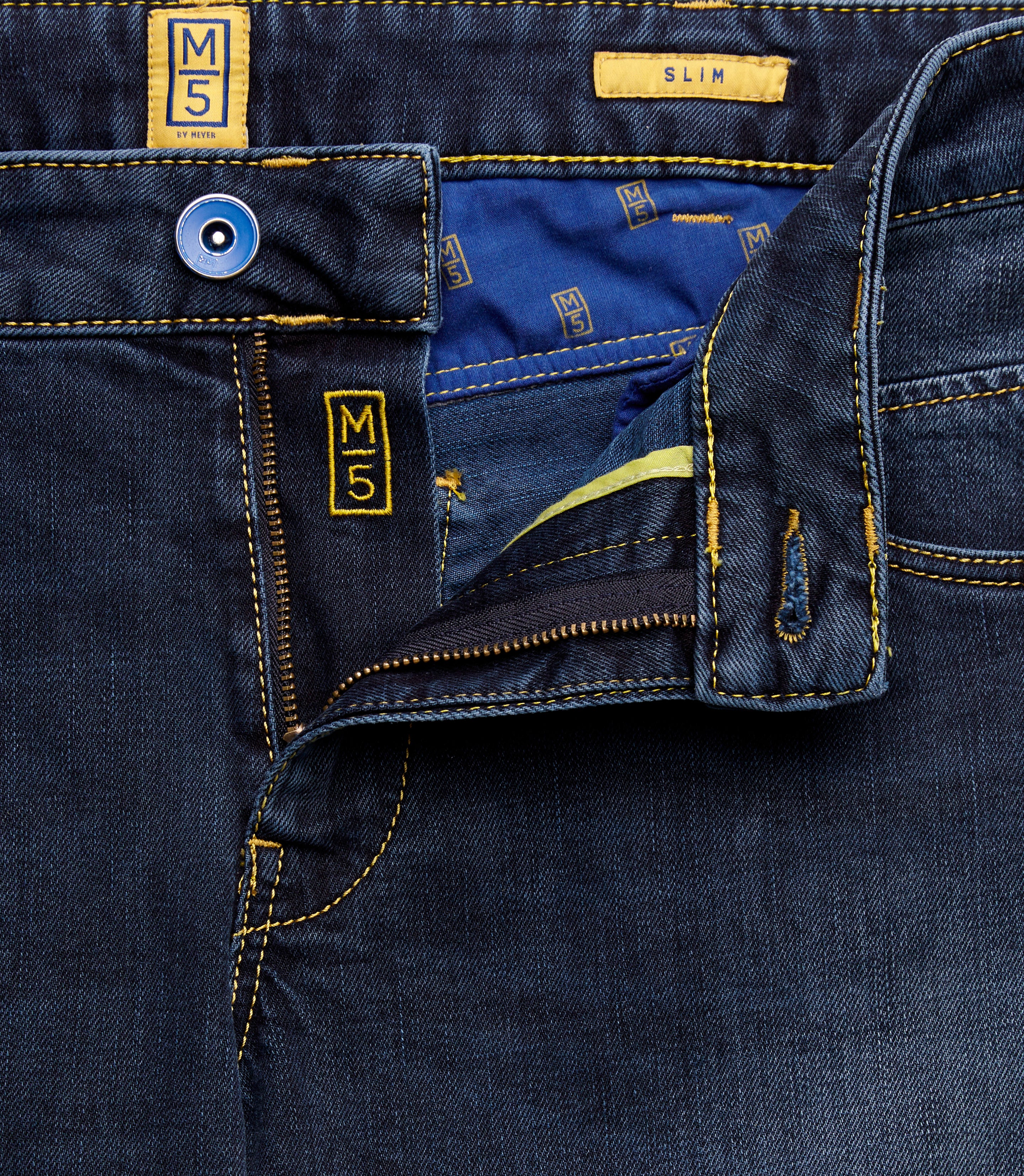 MEYER HOSEN M5 SLIM - Indigo Amber - 361-9-6207.18 von MEYER HOSEN