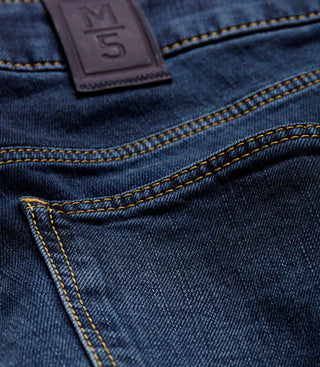 MEYER HOSEN M5 SLIM - Indigo Amber - 361-9-6207.18