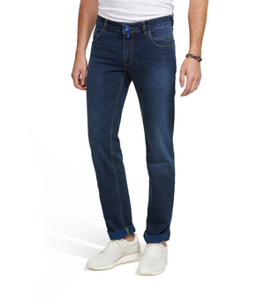 MEYER HOSEN M5 SLIM - Indigo Amber - 361-9-6207.18