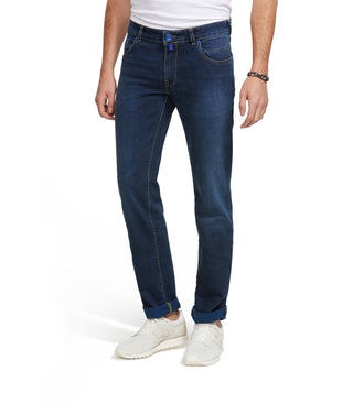 MEYER HOSEN M5 SLIM - Indigo Amber - 361-9-6207.18
