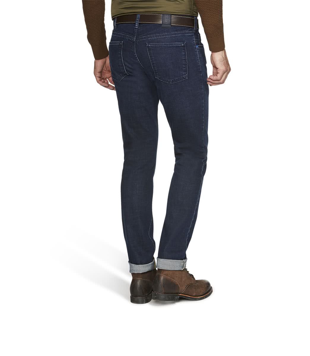 MEYER HOSEN M5 by Meyer Slim-Hose - Midnight Indigo Blue - 361-9-6205.20 von MEYER HOSEN