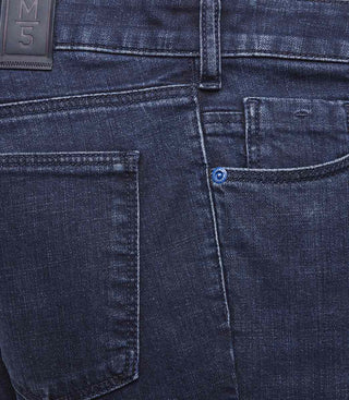 MEYER HOSEN M5 by Meyer Slim-Hose - Midnight Indigo Blue - 361-9-6205.20