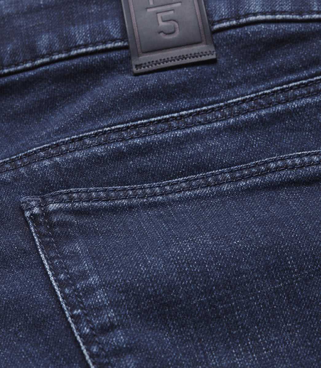 MEYER HOSEN M5 by Meyer Slim-Hose - Midnight Indigo Blue - 361-9-6205.20 von MEYER HOSEN