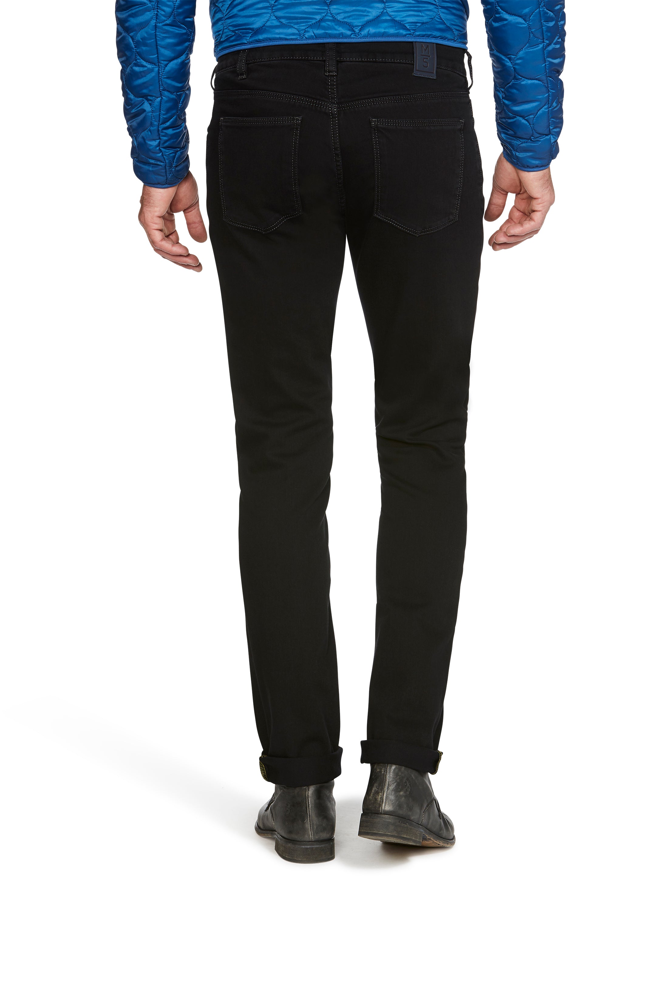MEYER HOSEN M5 SLIM - Midnight Ink Black - 361-9-6206.09