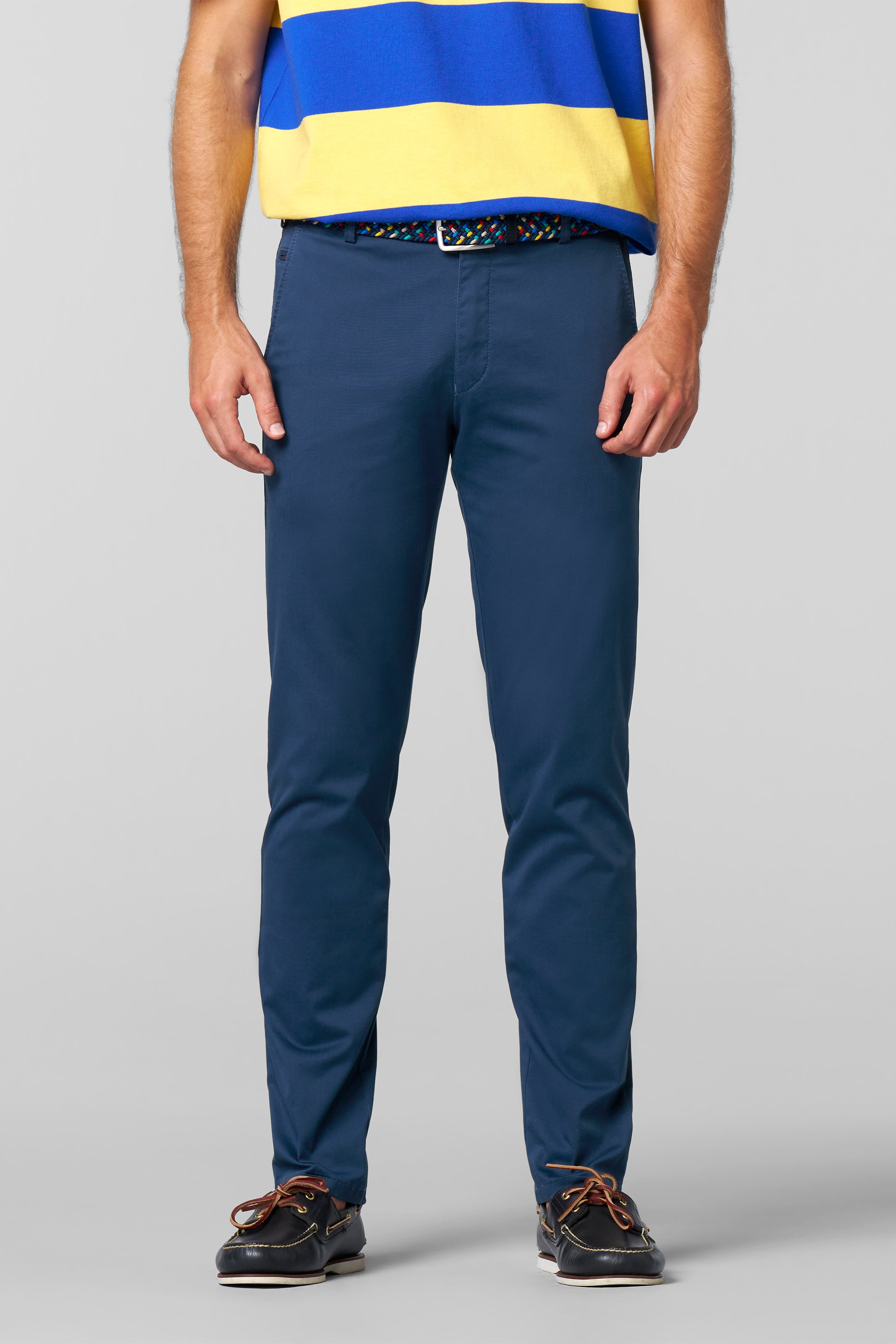 MEYER HOSEN Bonn Chino - Deep Marina Blue - Bonn 1-5063.17