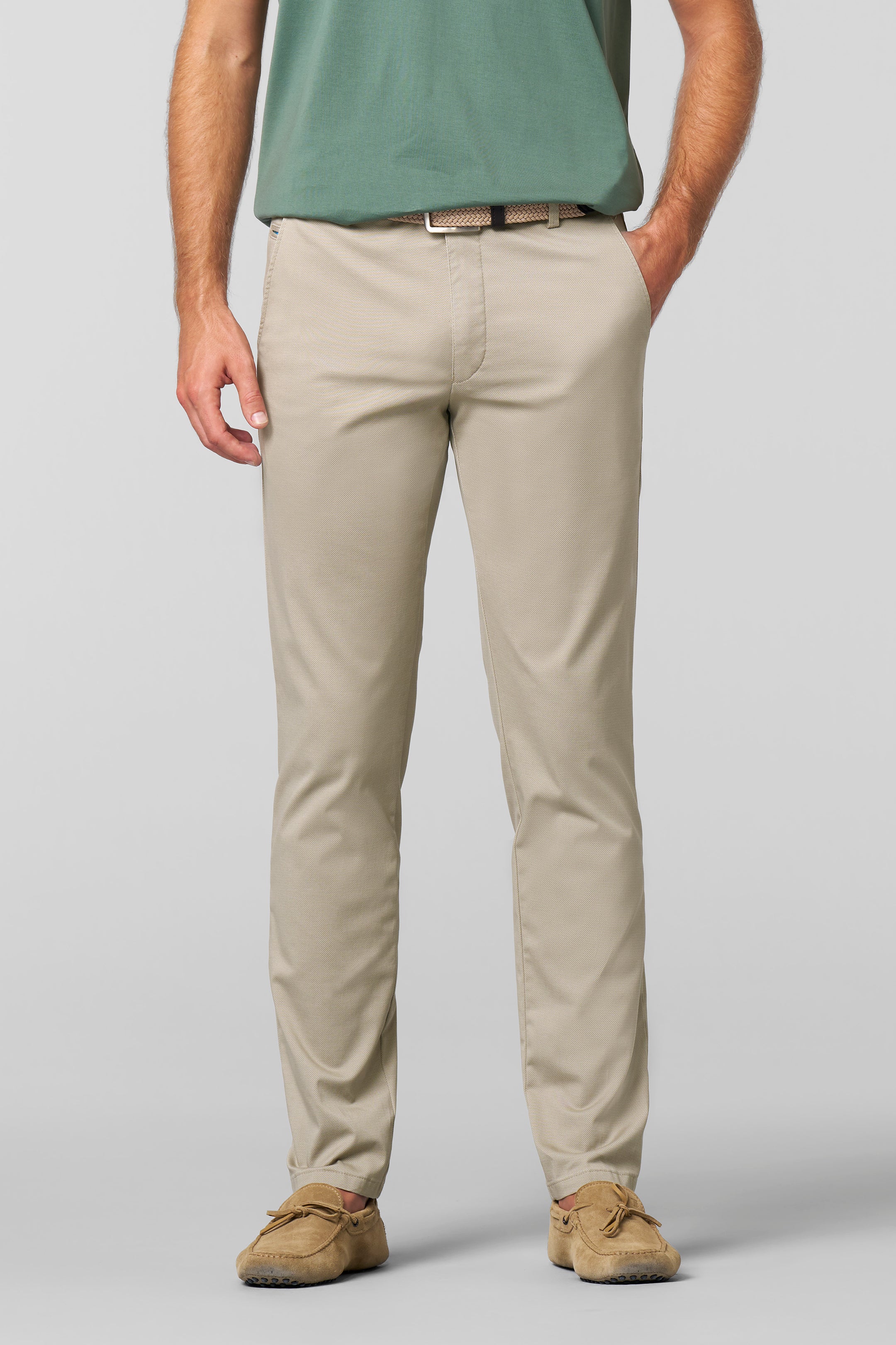 MEYER HOSEN Bonn Chino - Sandstone Whisper - 102-1-5013.25