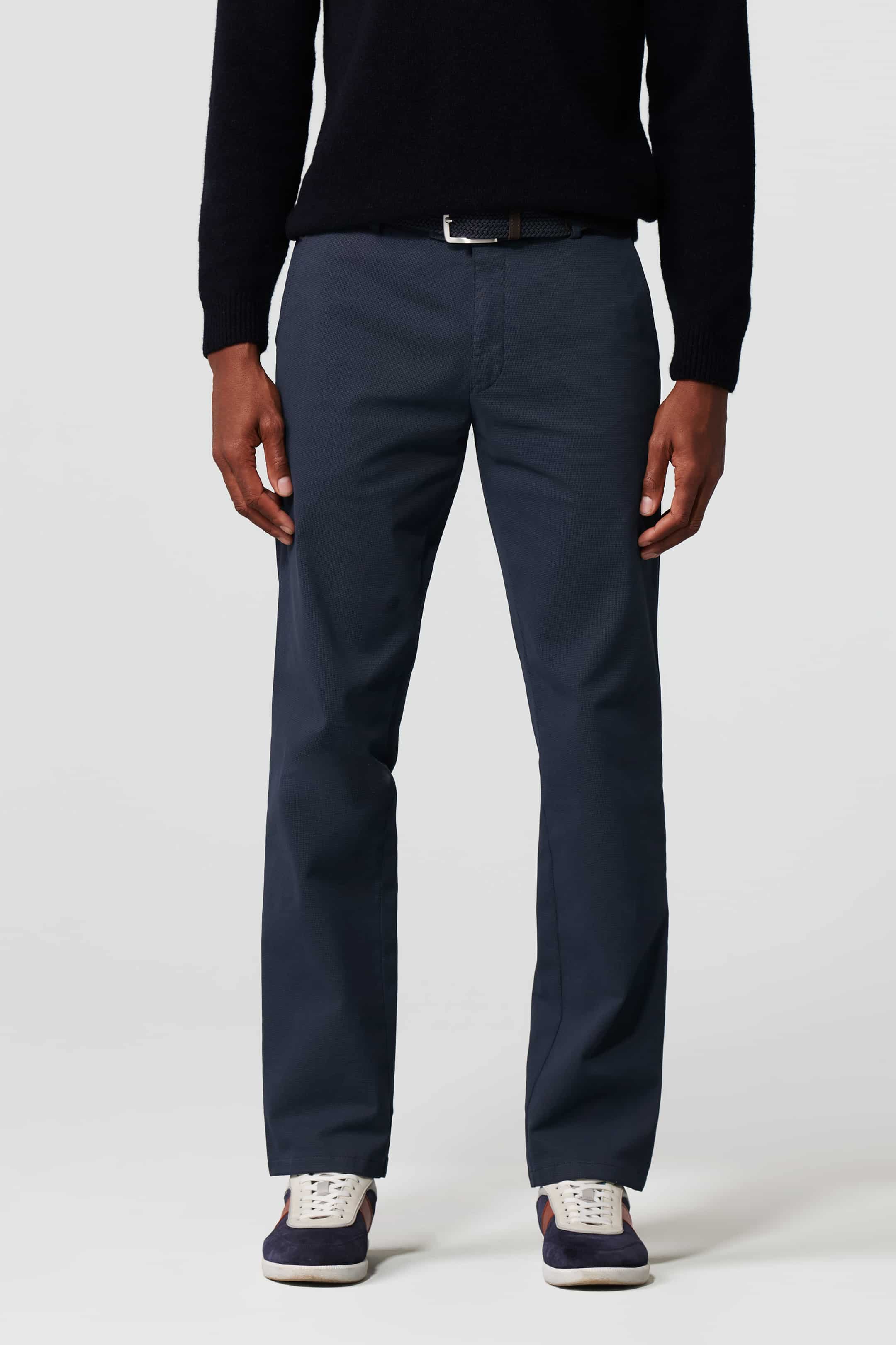 MEYER HOSEN Bonn Chino - Deep Harbor Blue - Bonn 2-5603-18