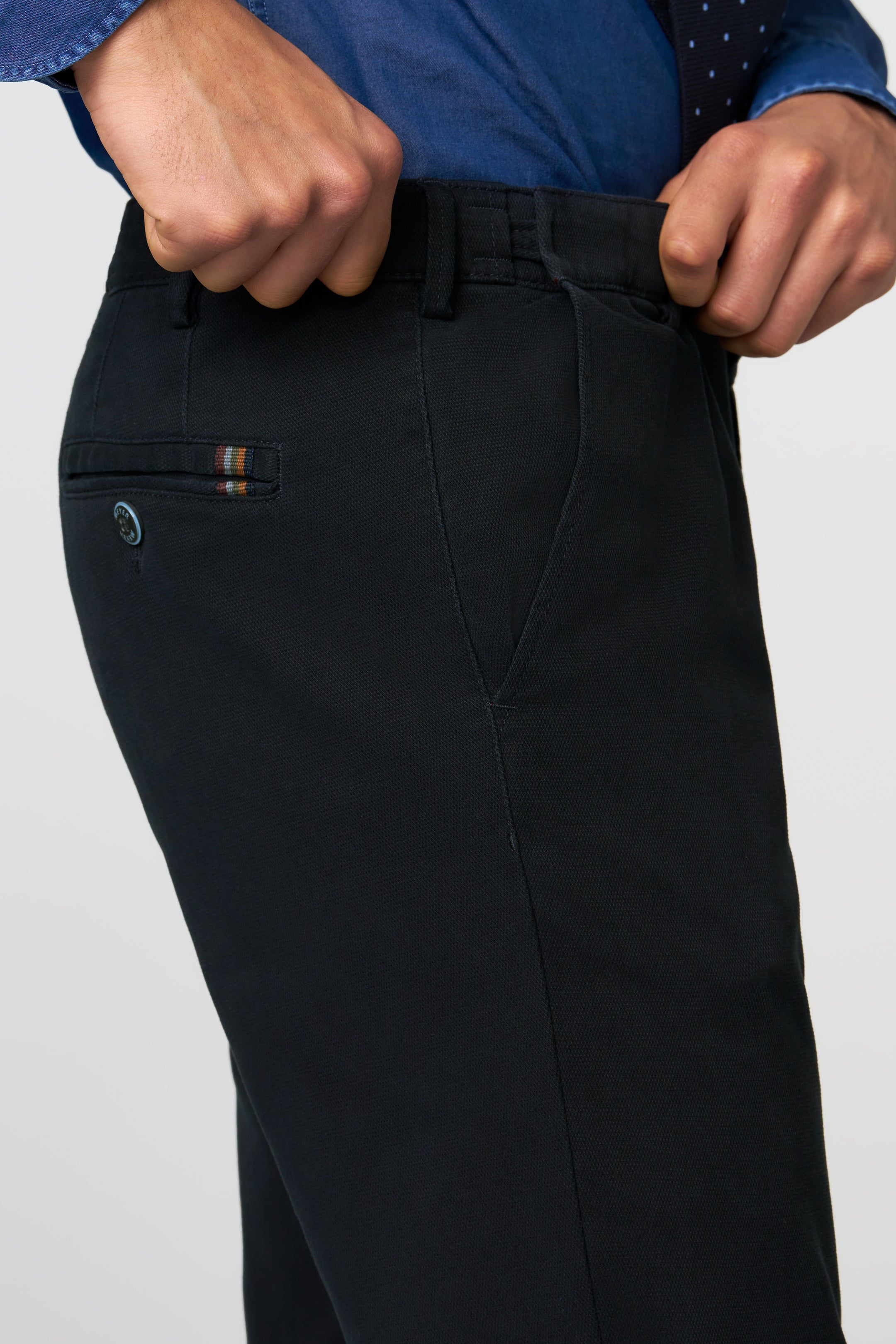 MEYER HOSEN Oslo Chino - Midnight Spruce - Oslo 2-5618.19 von MEYER HOSEN