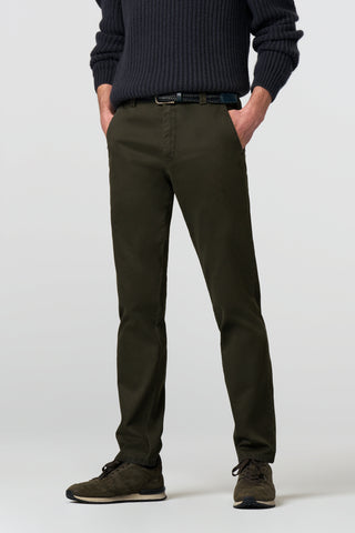 MEYER HOSEN Bonn Chino - Dark Moss Meadow - Bonn 2-5613.29