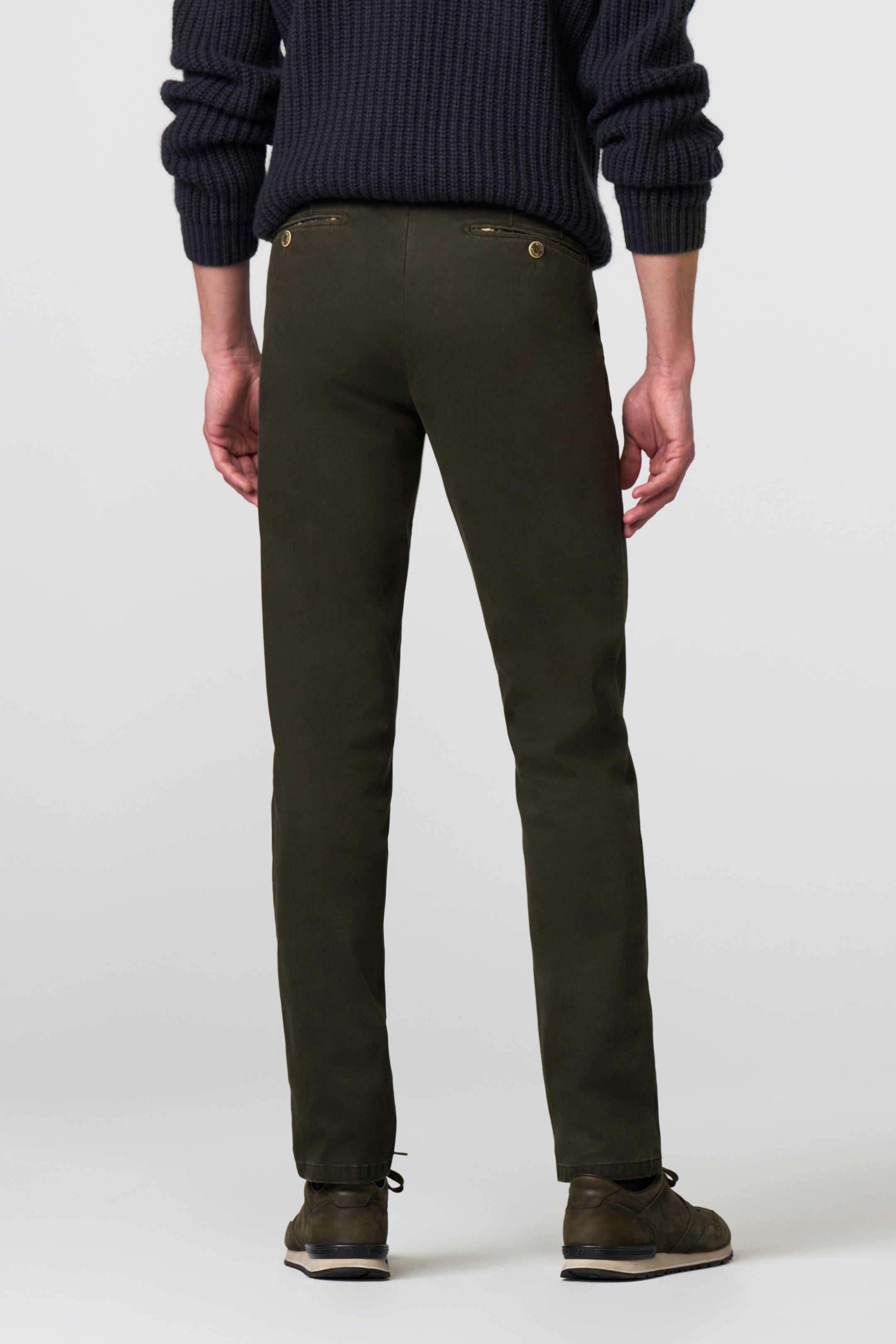MEYER HOSEN Bonn Chino - Dark Moss Meadow - Bonn 2-5613.29 von MEYER HOSEN
