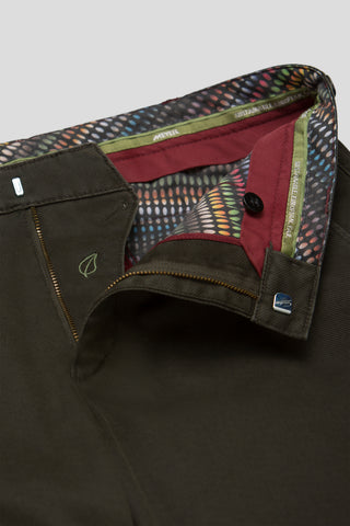 MEYER HOSEN Bonn Chino - Dark Moss Meadow - Bonn 2-5613.29
