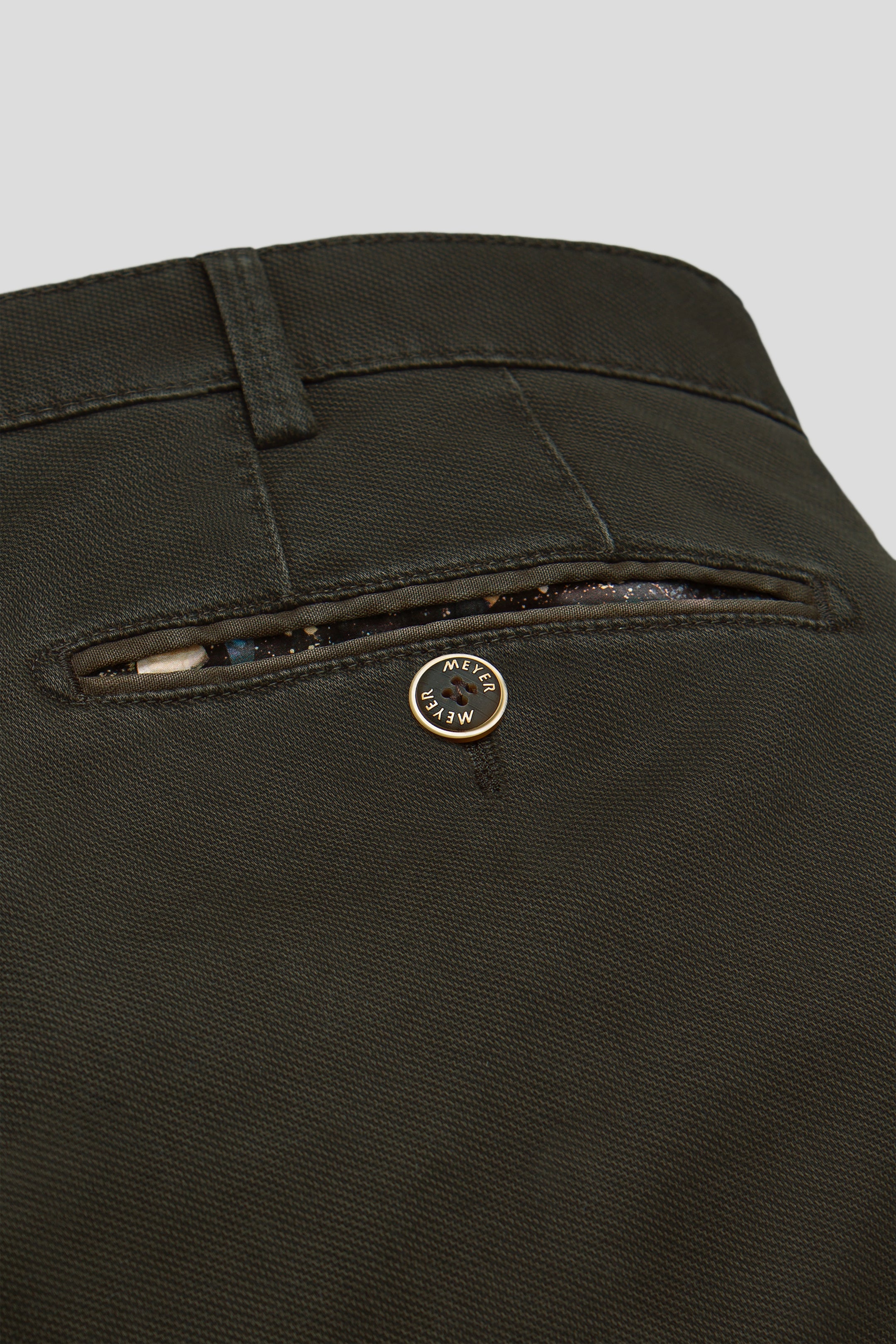 MEYER HOSEN Bonn Chino - Dark Moss Meadow - Bonn 2-5613.29 von MEYER HOSEN