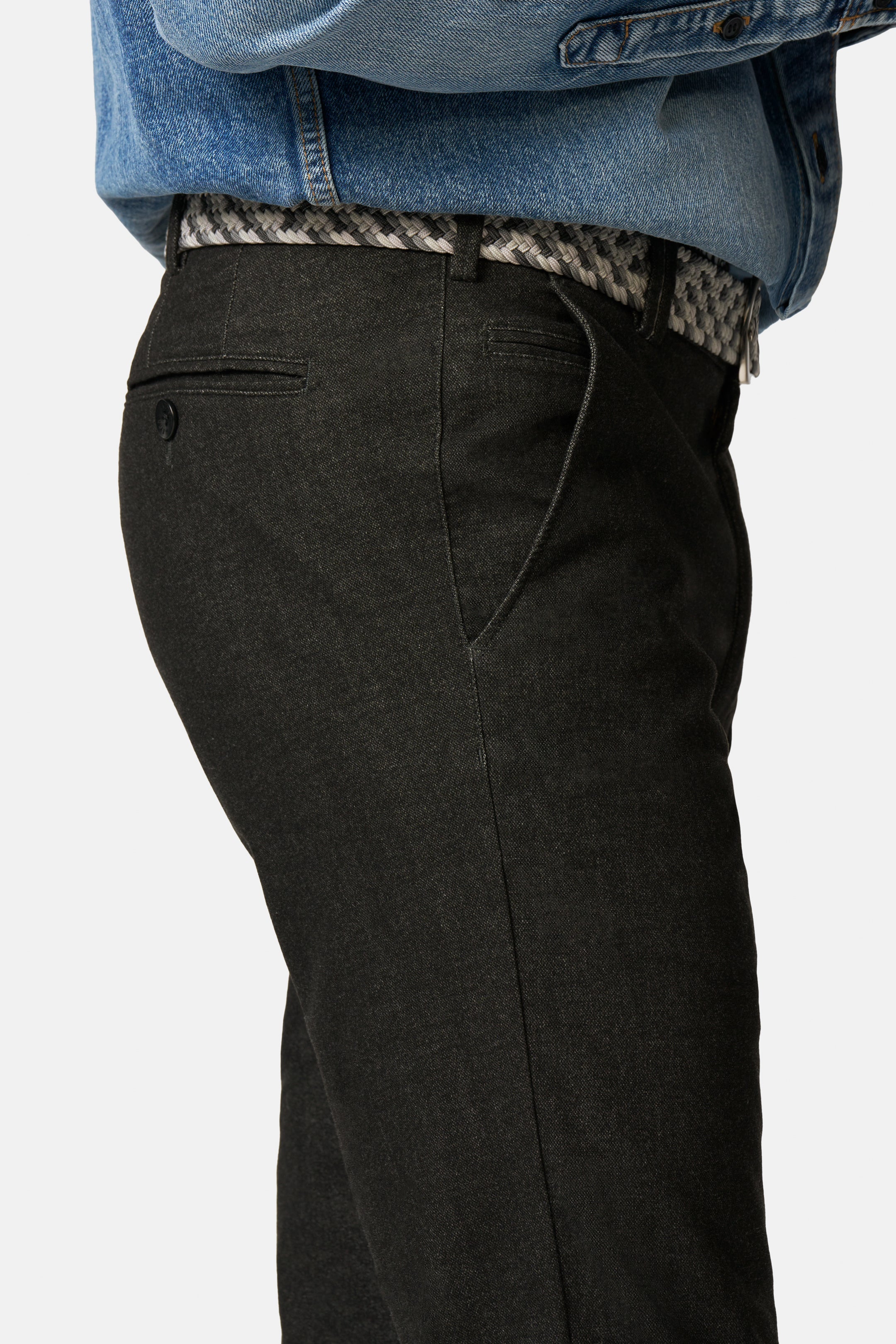 MEYER HOSEN Bonn Chino - Charcoal Timber - 102 2-3609.08 von MEYER HOSEN