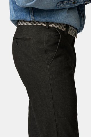 MEYER HOSEN Bonn Chino - Charcoal Timber - 102 2-3609.08