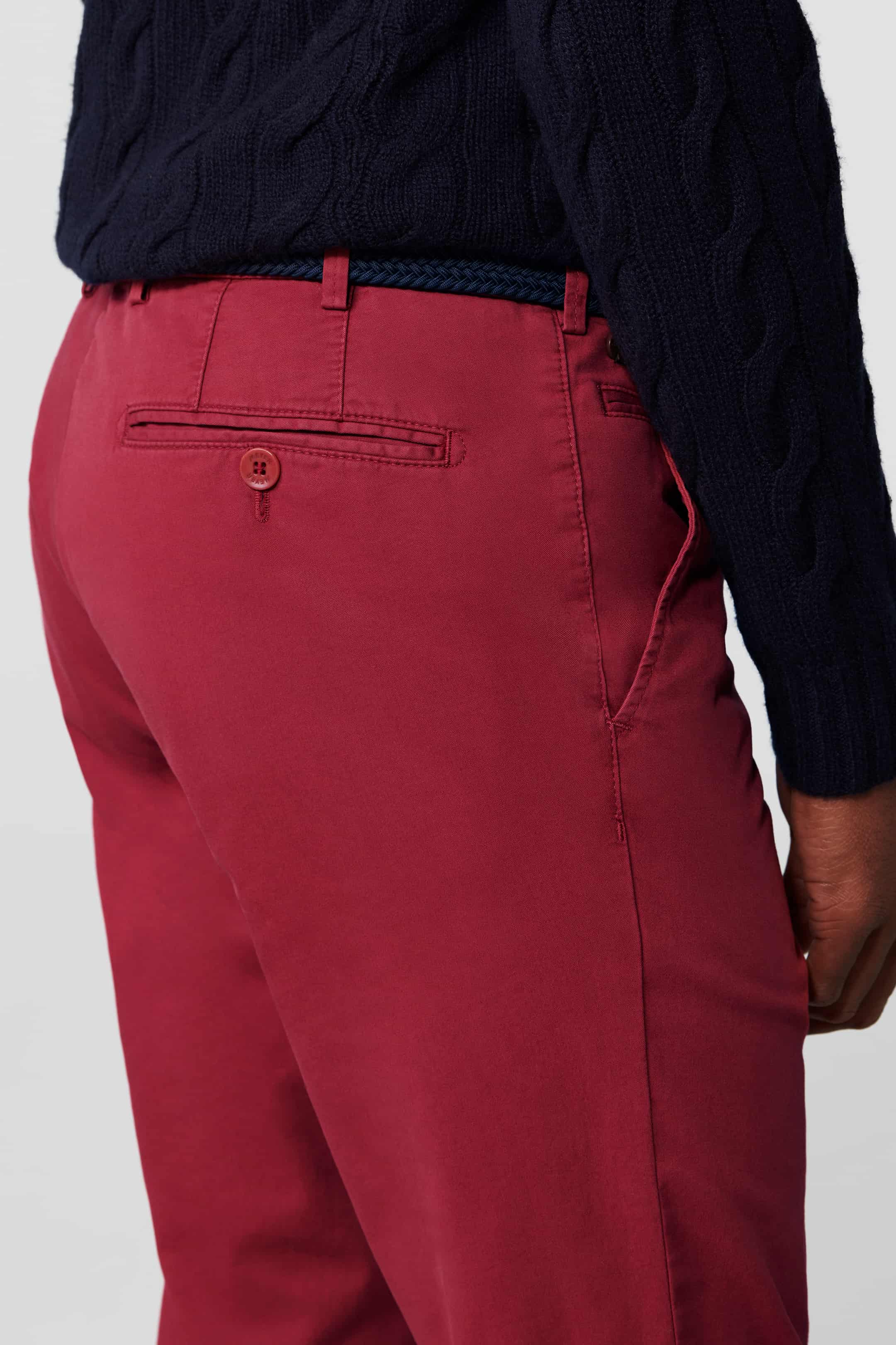 MEYER HOSEN Bonn Chino - Crimson Bordeaux - 9-3004-55 von MEYER HOSEN