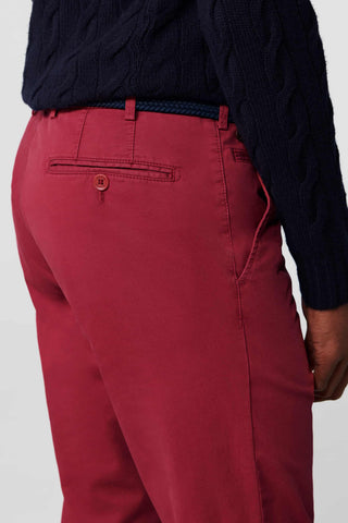 MEYER HOSEN Bonn Chino - Crimson Bordeaux - 9-3004-55