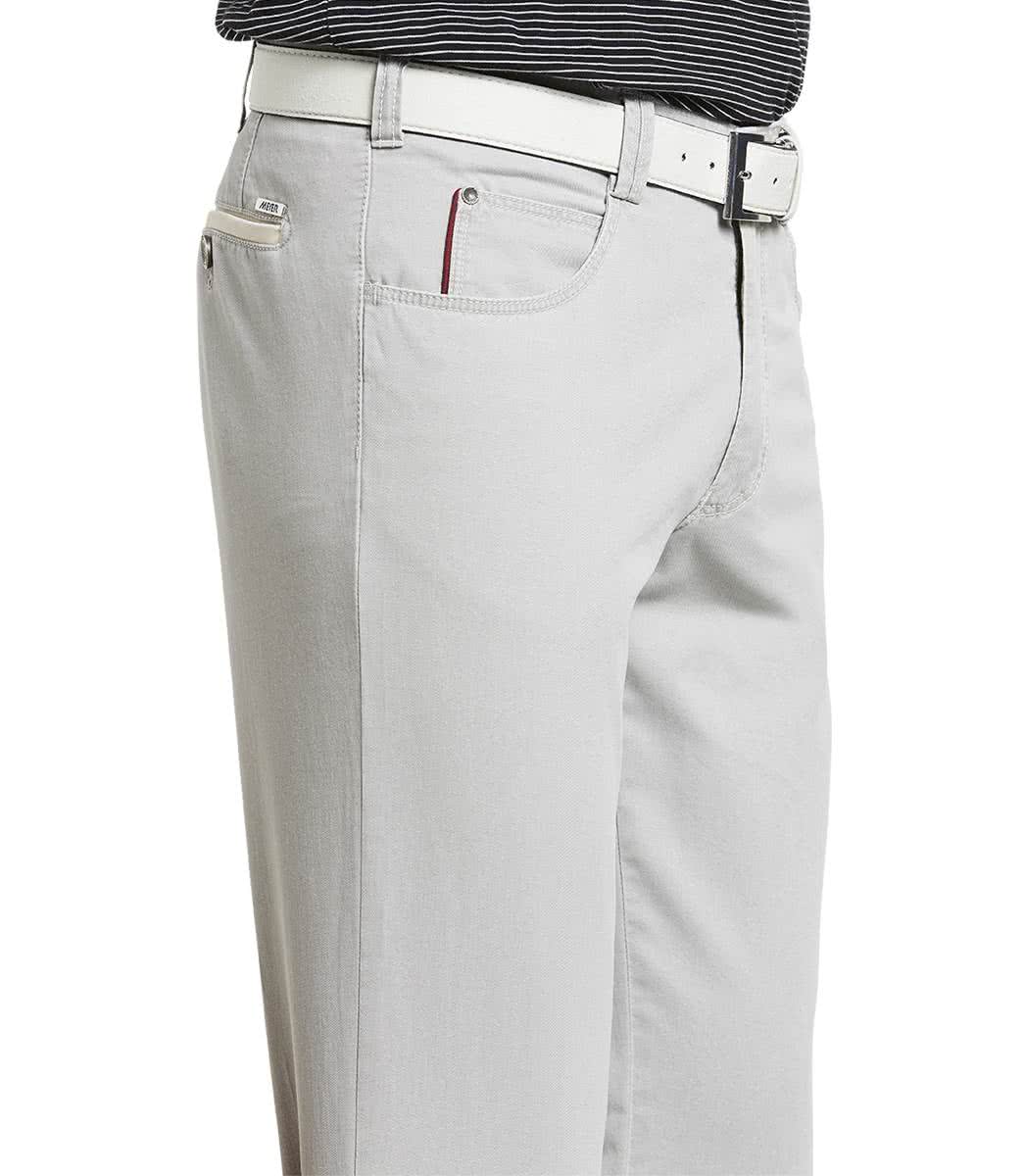 MEYER DIEGO Chino - Linen Cloud Grey - 306-1-5001.31