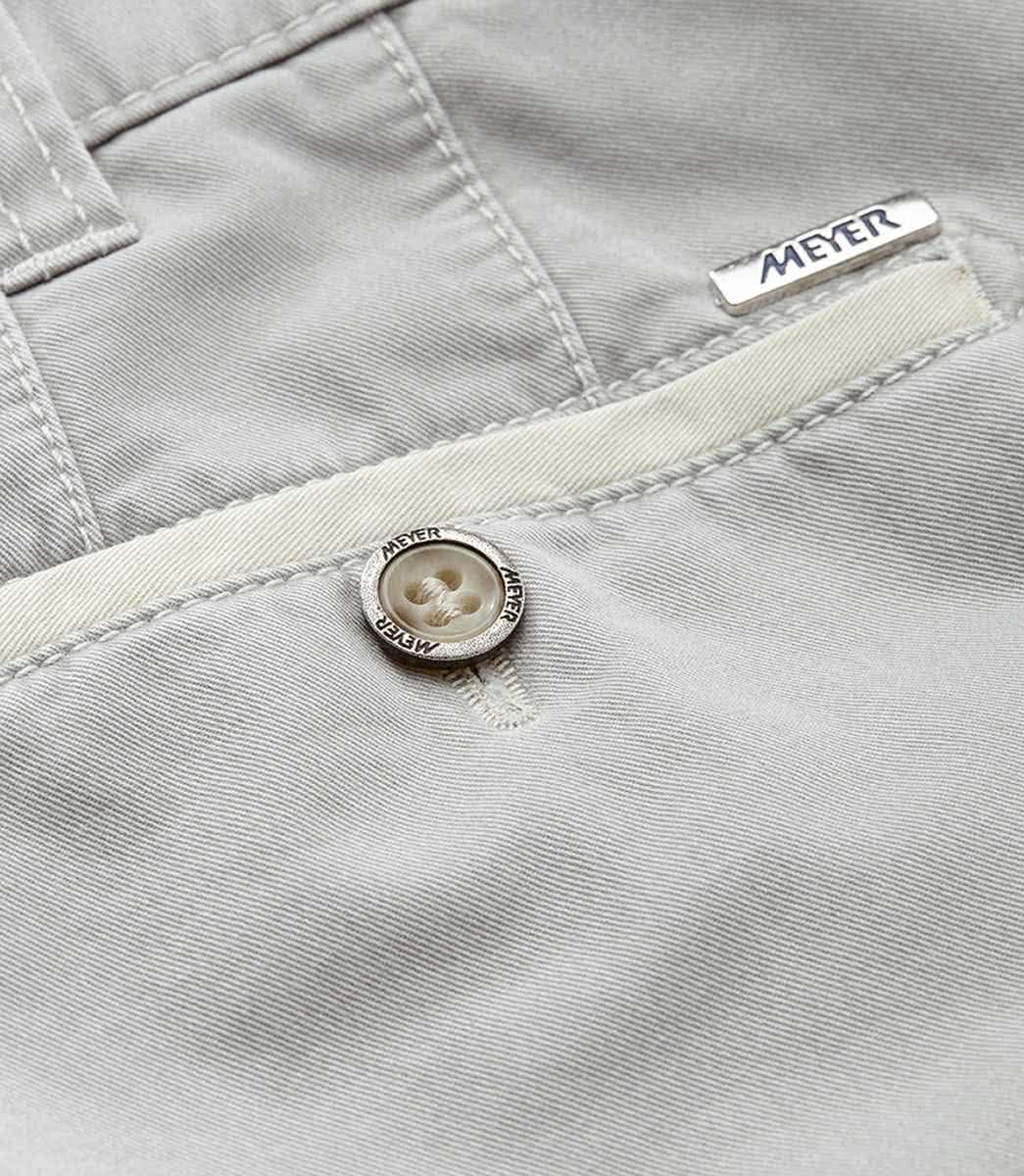 MEYER DIEGO Chino - Linen Cloud Grey - 306-1-5001.31 von MEYER HOSEN