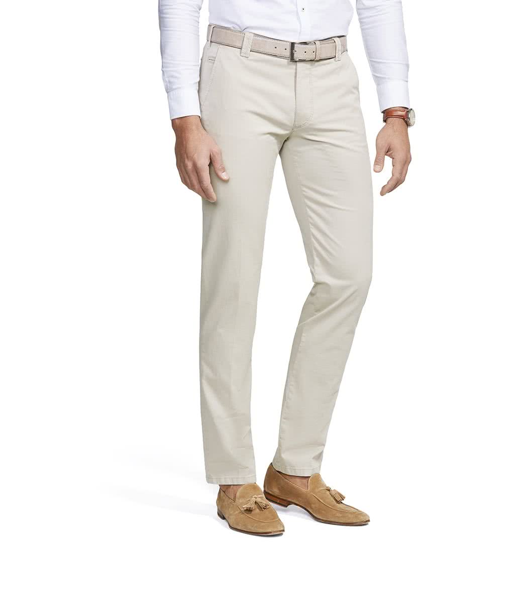 MEYER HOSEN Bonn Chino - Ecru Sand Whisper - 9-3004-32