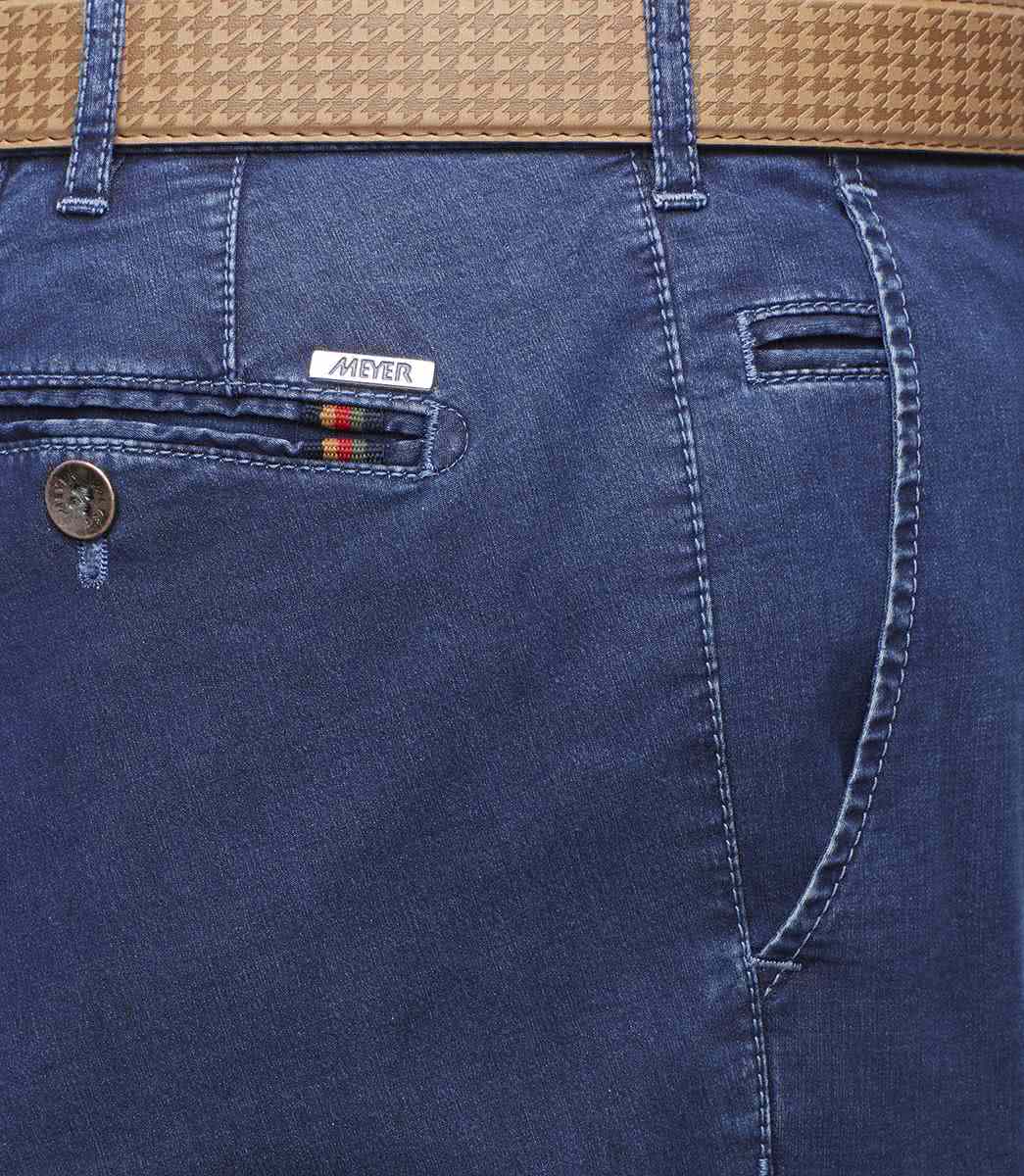 MEYER HOSEN Bonn Chino - Midnight Indigo Stone - 1-4108-17 von MEYER HOSEN