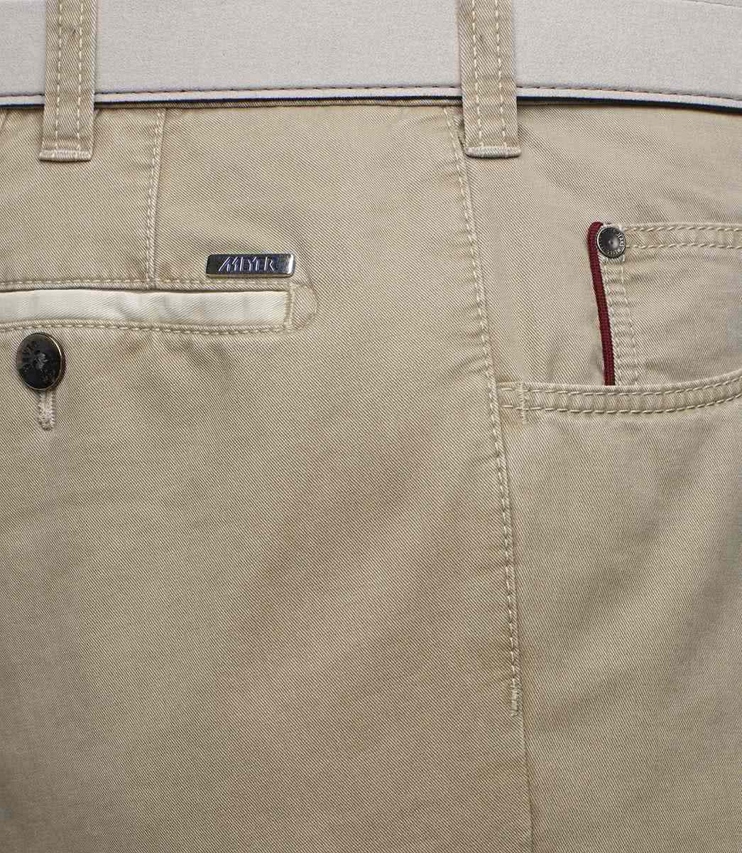MEYER HOSEN DIEGO Chino - Sand Linen Beige - 1-5001-33 von MEYER HOSEN