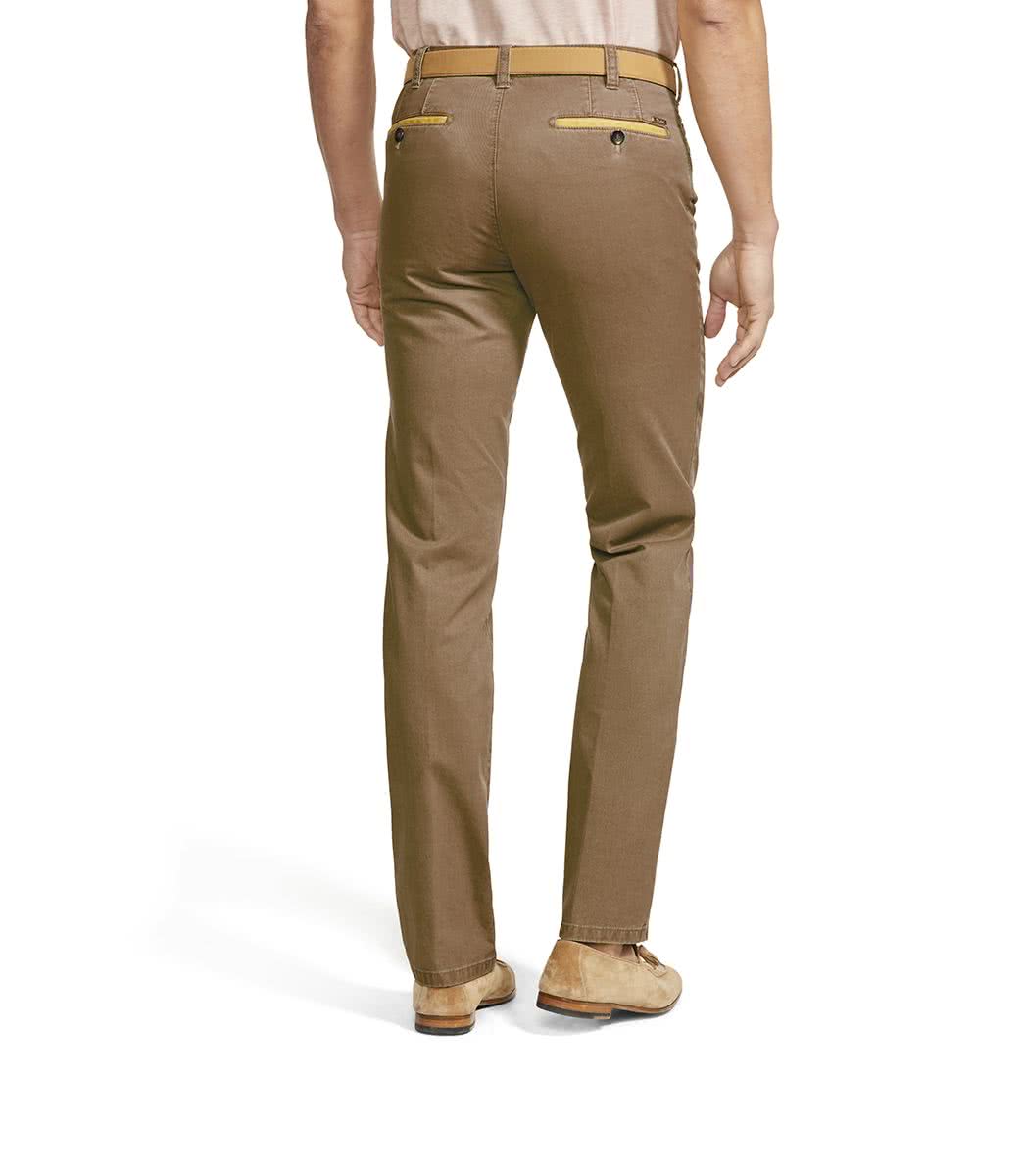 MEYER HOSEN DIEGO Chino - Saddlewood Brown - 1-5001-47 von MEYER HOSEN