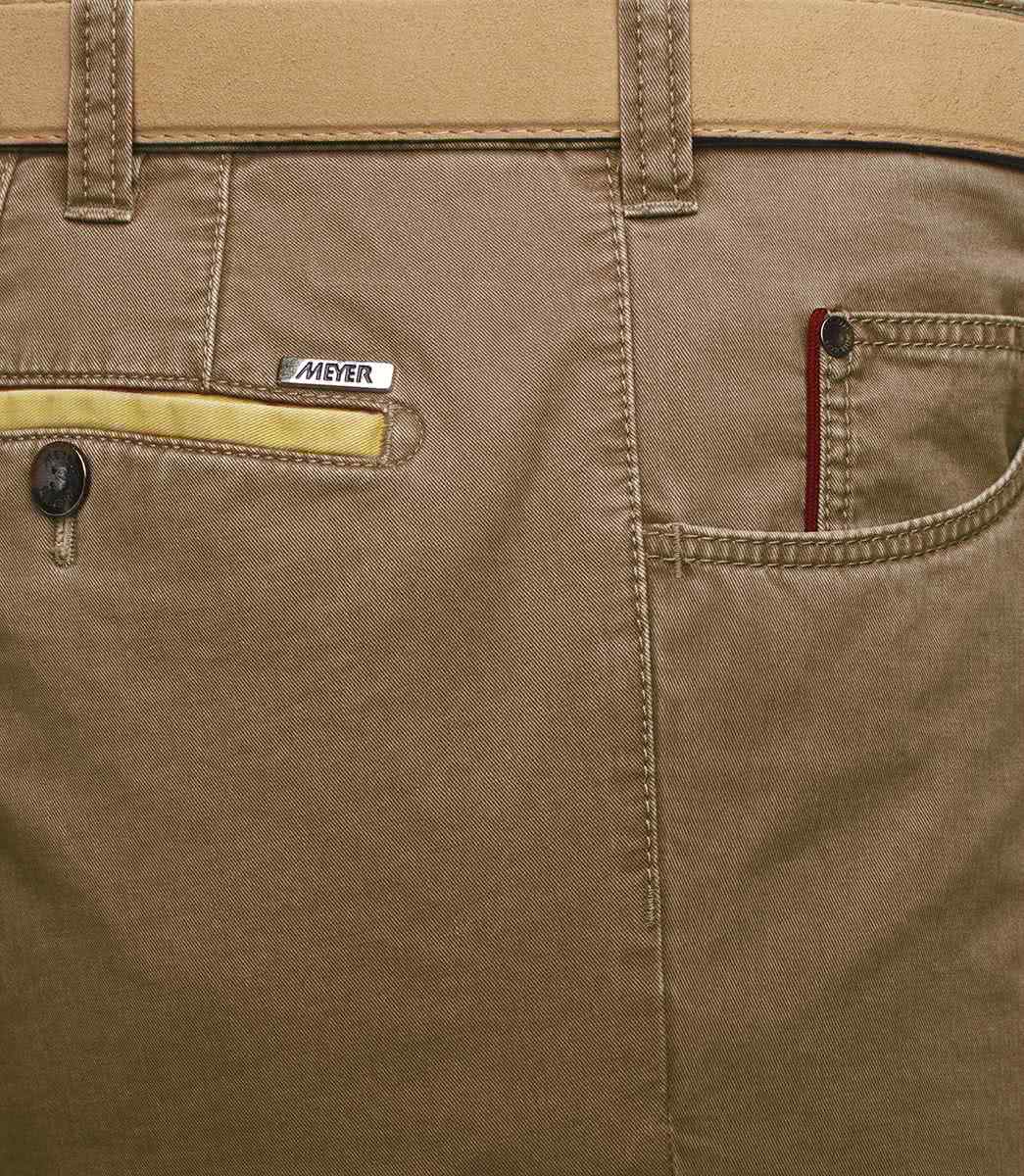 MEYER HOSEN DIEGO Chino - Saddlewood Brown - 1-5001-47 von MEYER HOSEN