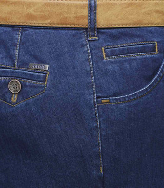 MEYER HOSEN Dublin Jeanshose - Deep Atlantic Blue - 1-4122-17
