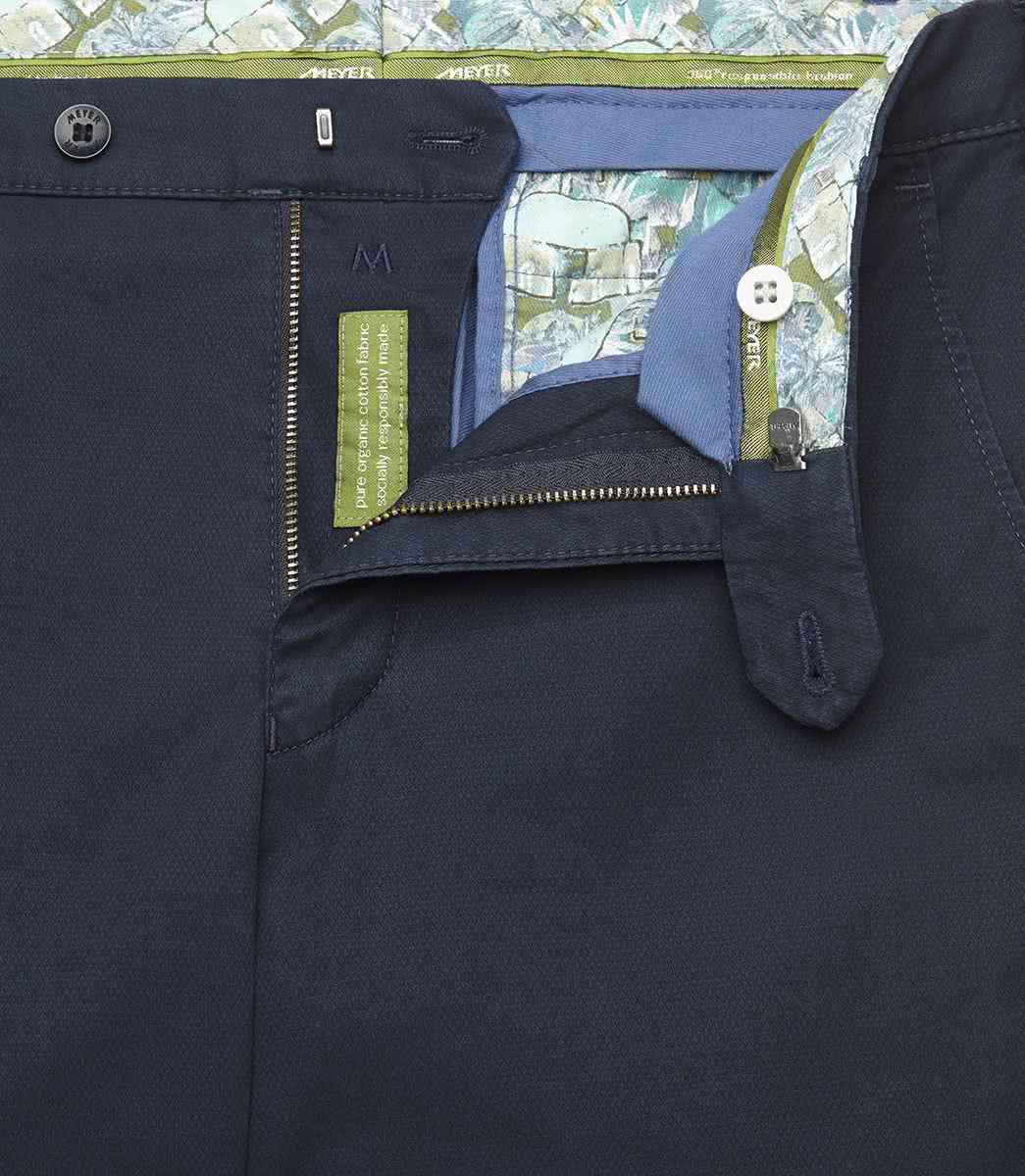 MEYER HOSEN Bonn Chino - Midnight Navy Melange - Bonn 1-5039-19 von MEYER HOSEN