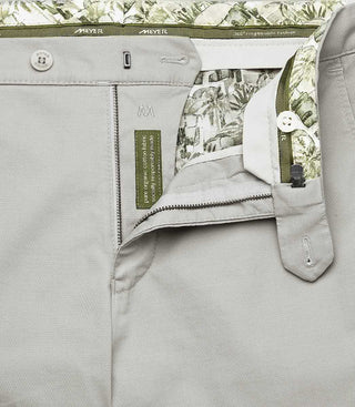 MEYER HOSEN Bonn Micro Fancy Chino - Oyster Linen Sand - Bonn 1-5039-32
