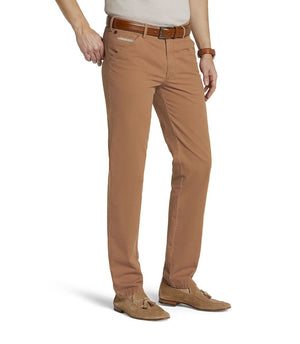 MEYER HOSEN Chicago Chino - Caramel Shadow Brown - Chicago 1-5040-46