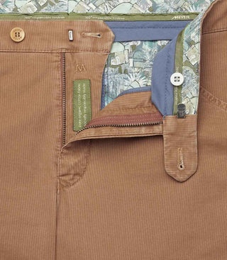 MEYER HOSEN Chicago Chino - Caramel Shadow Brown - Chicago 1-5040-46